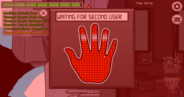 among us reactor meltdown hand among us reactor meltdown hand