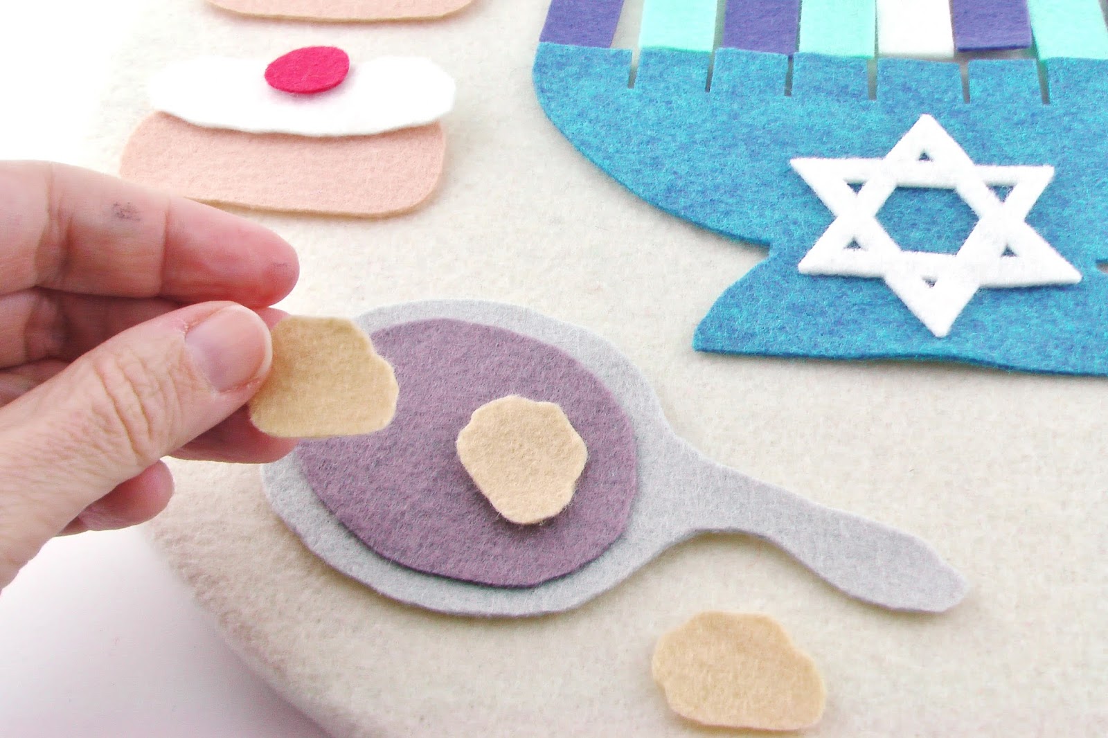 Hanukkah latke board