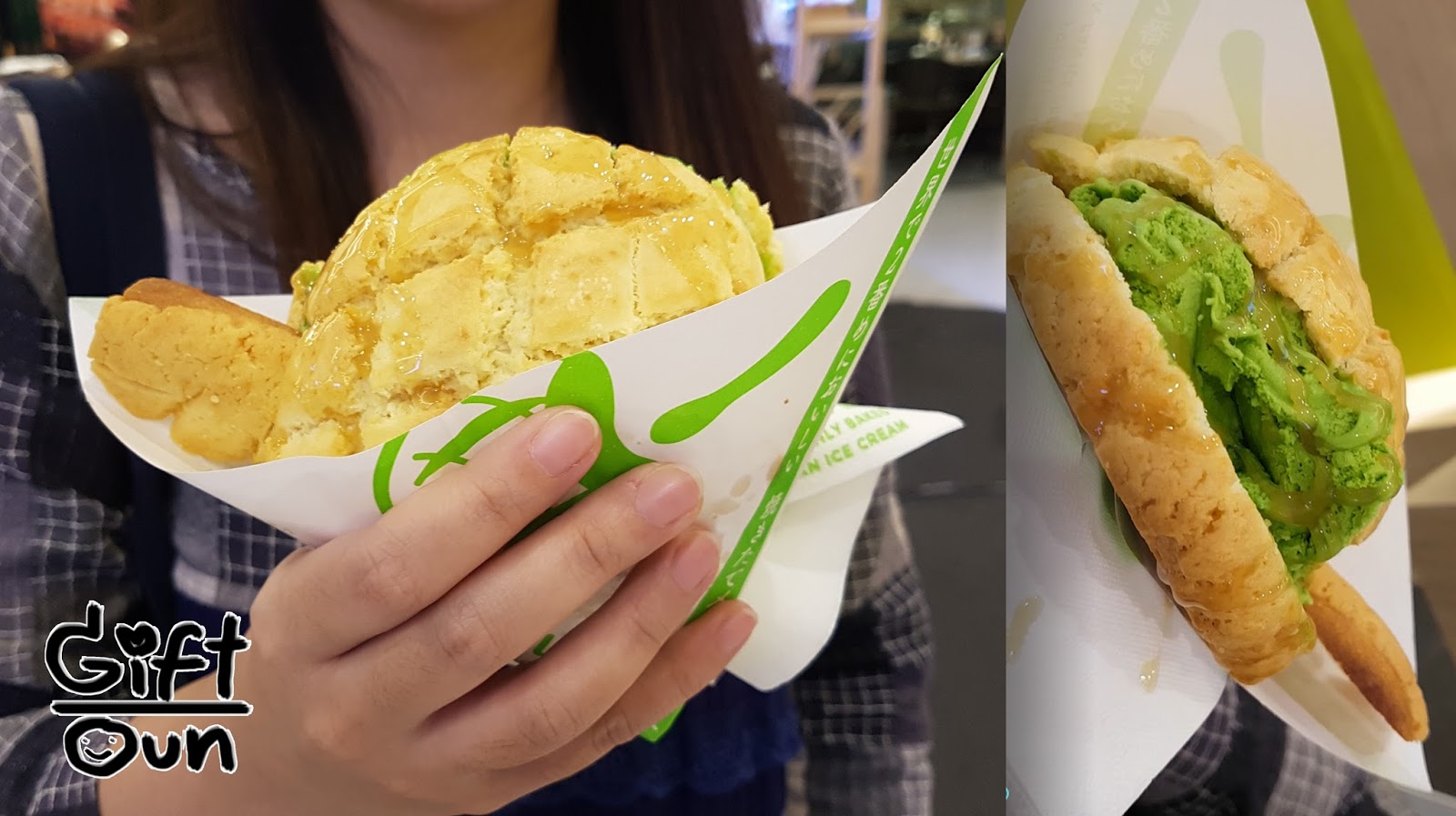 [Review]เมล่อนปังหากินที่ไทยได้แล้วจ้า Melonpan In Thailand Giftoun