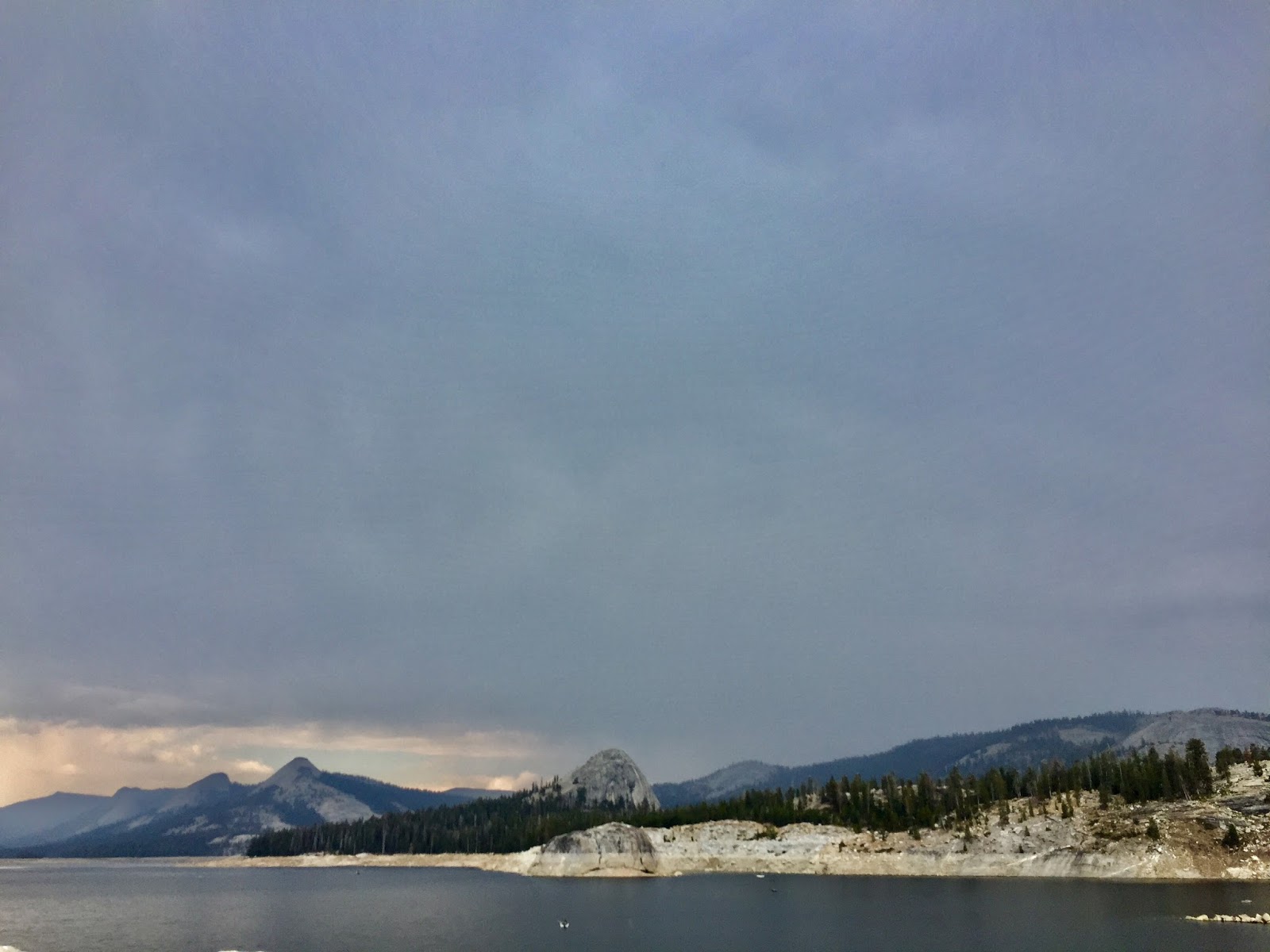 Joe and Heidi White Scrambling & Camping at Courtright Reservoir