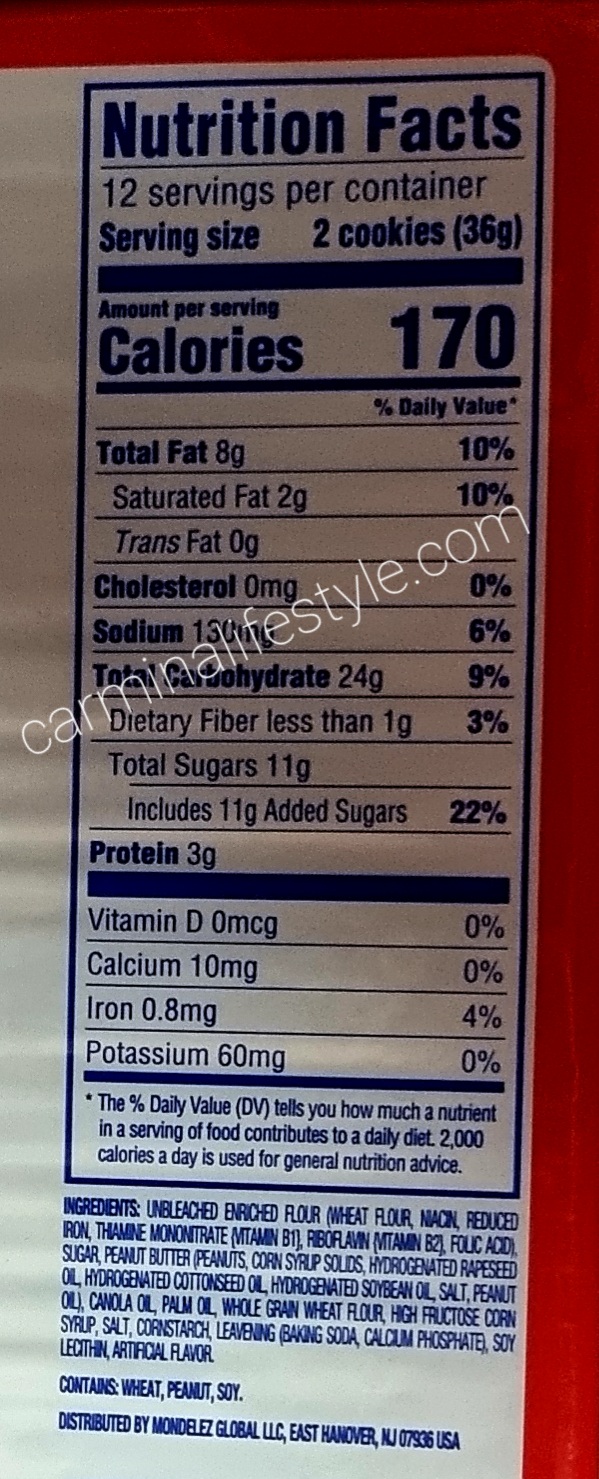 Nabisco Nutter Butter the Peanut Butter Lover's Cookie Double Nutty