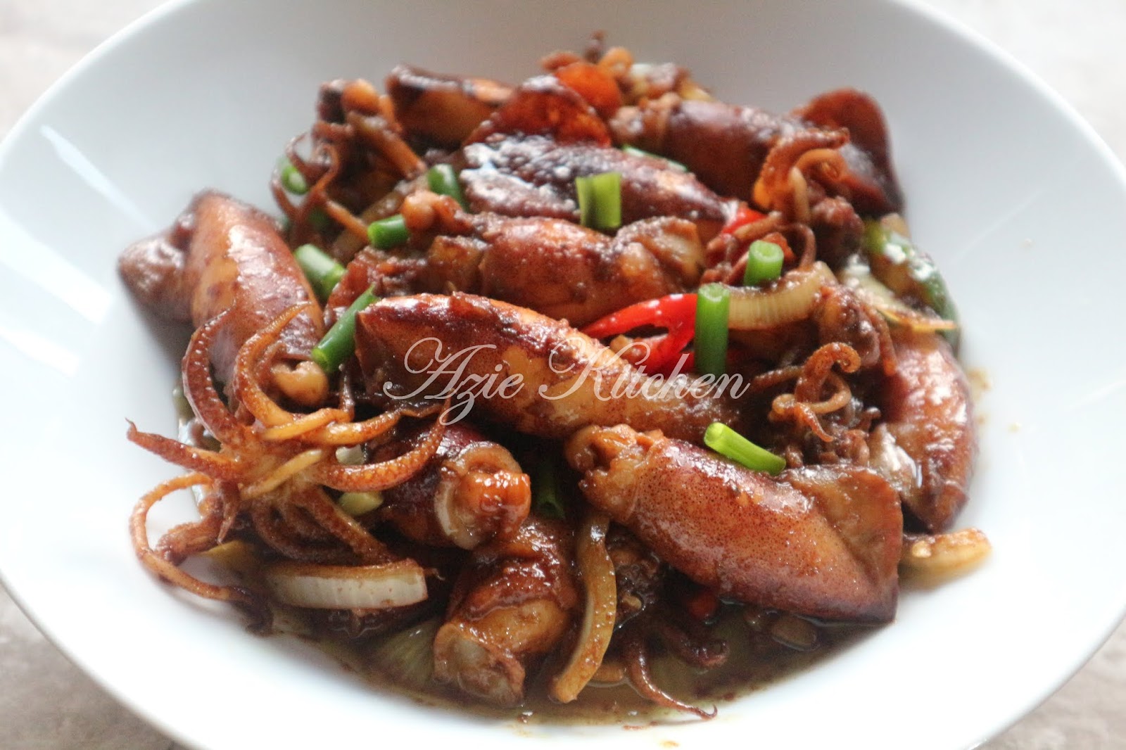 Sotong masak apa sedap