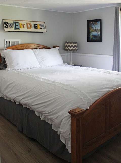 Rustic Cottage Guest Bedroom- Thrift The Look- Itsy Bits And Pieces