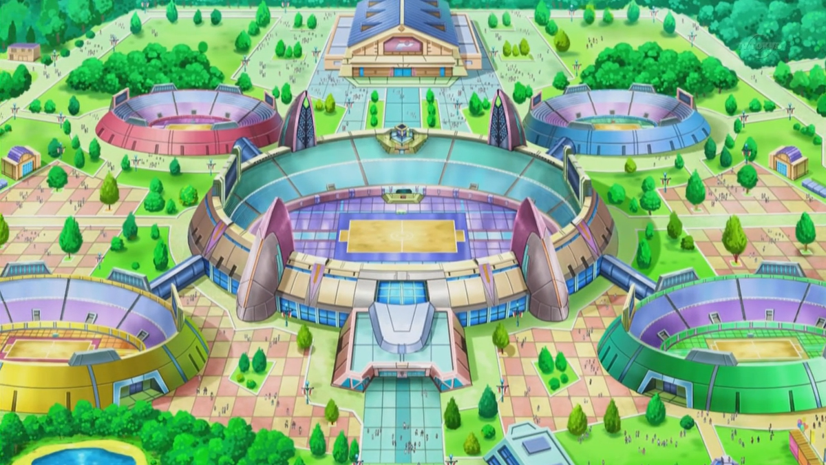 A Liga Pokémon de Kanto - Conferência do Planalto Índigo