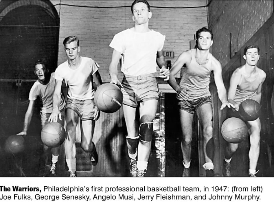 Lot Detail - 1946-1947 George Senesky Philadelphia Warriors Game-Used Road  Jersey (First Year NBA)