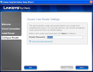 Linksys Router Setup