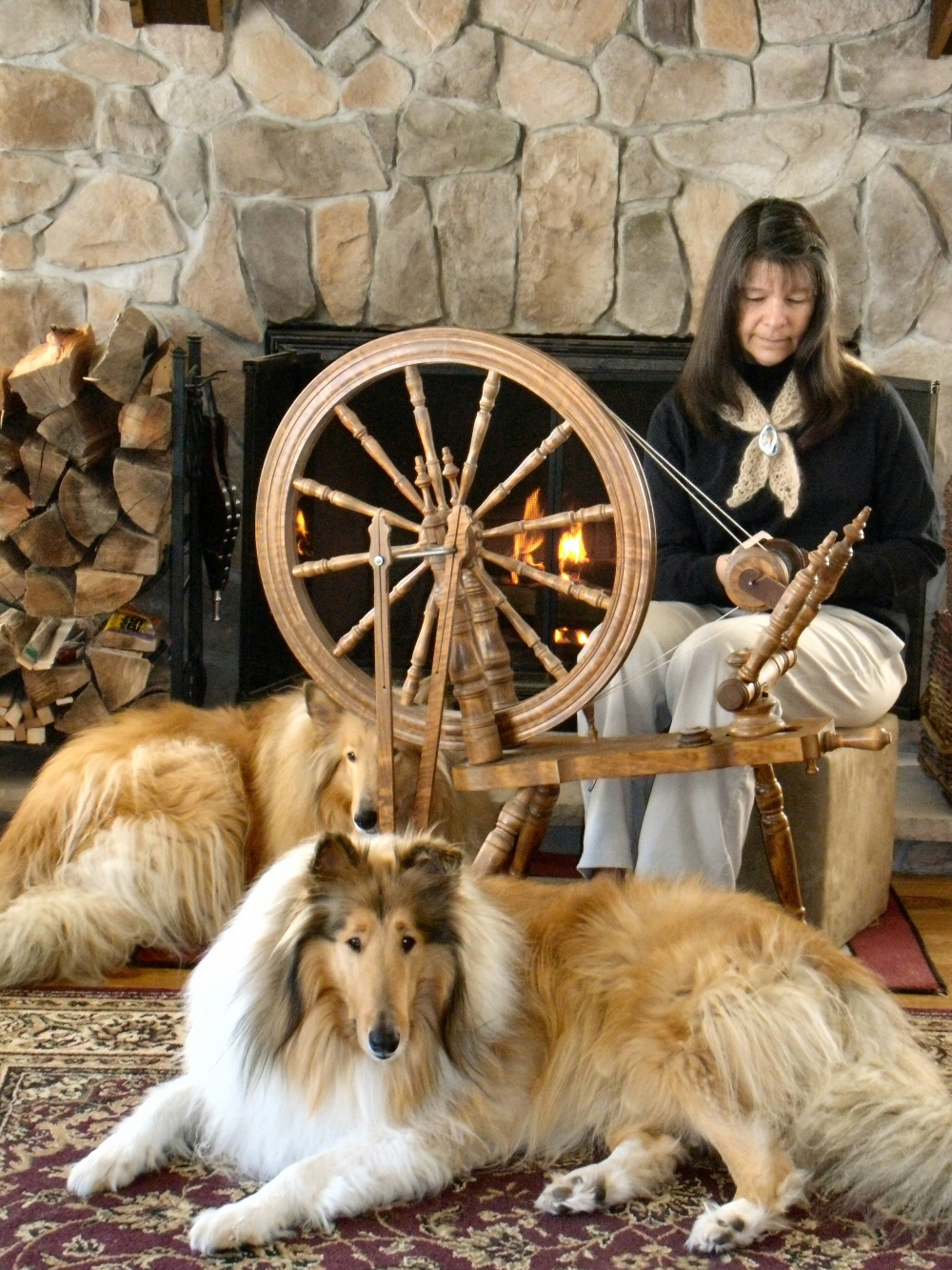 New York State of Mind DOREEN'S CUSTOM DOG HAIR SPINNING