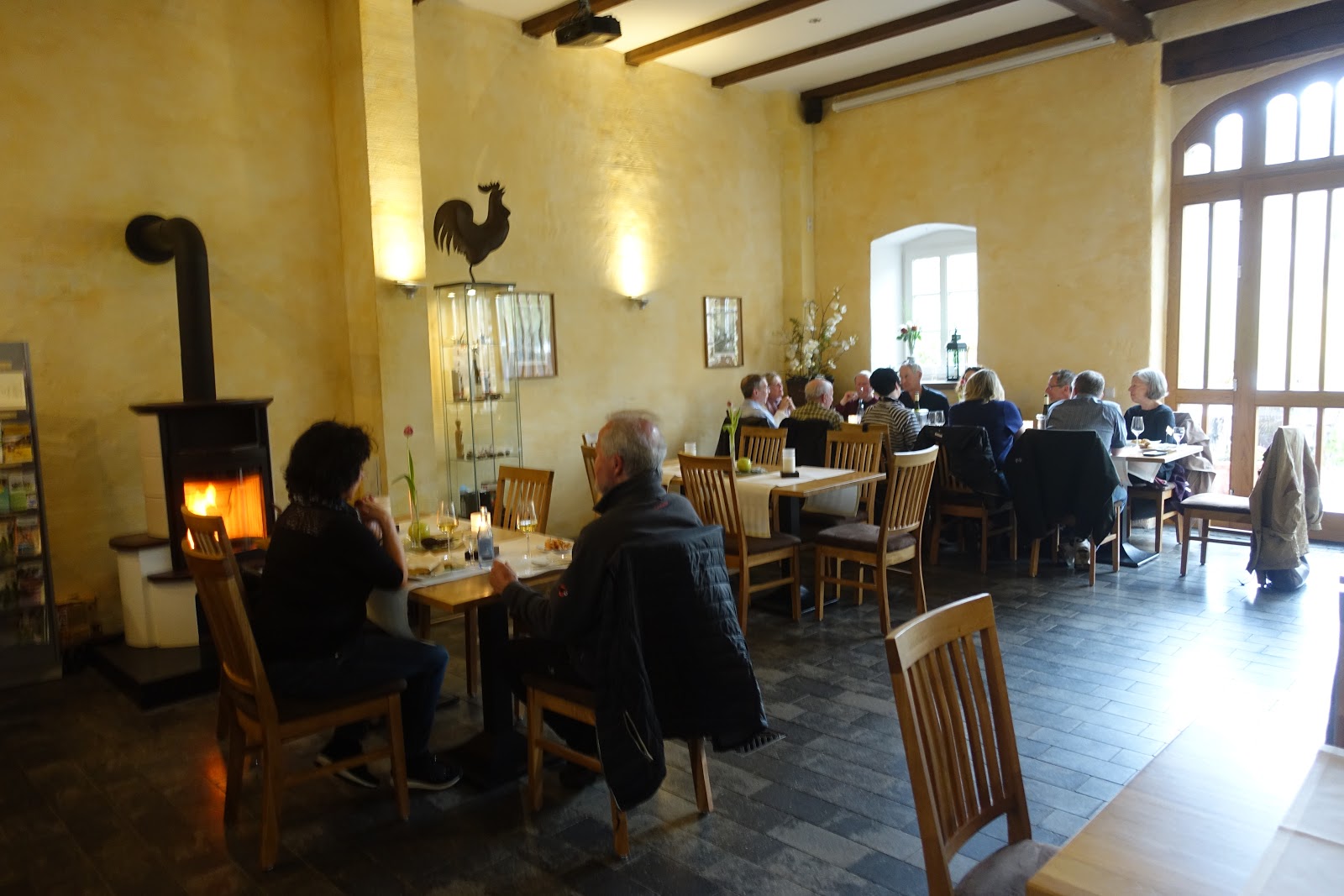 Schiller Wine Lunch At Restaurant Juffer Flair Of Weingut Christian Steinmetz In Brauneberg Mosel Germany North Tour 19 By Ombiasy Winetours Quintessential Riesling