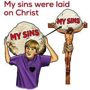Jesus bears our sin