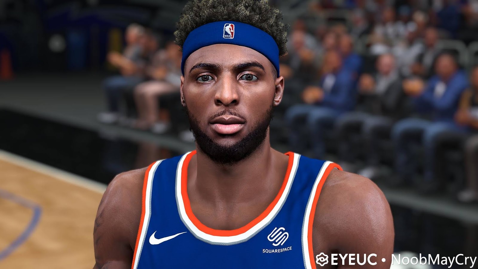 Mitchell Robinson Cyberface And Body Model By Noobmaycry FOR 2K20 mitchell-robinson-cyberface-and-body-model-by-noobmaycry-for-2k20