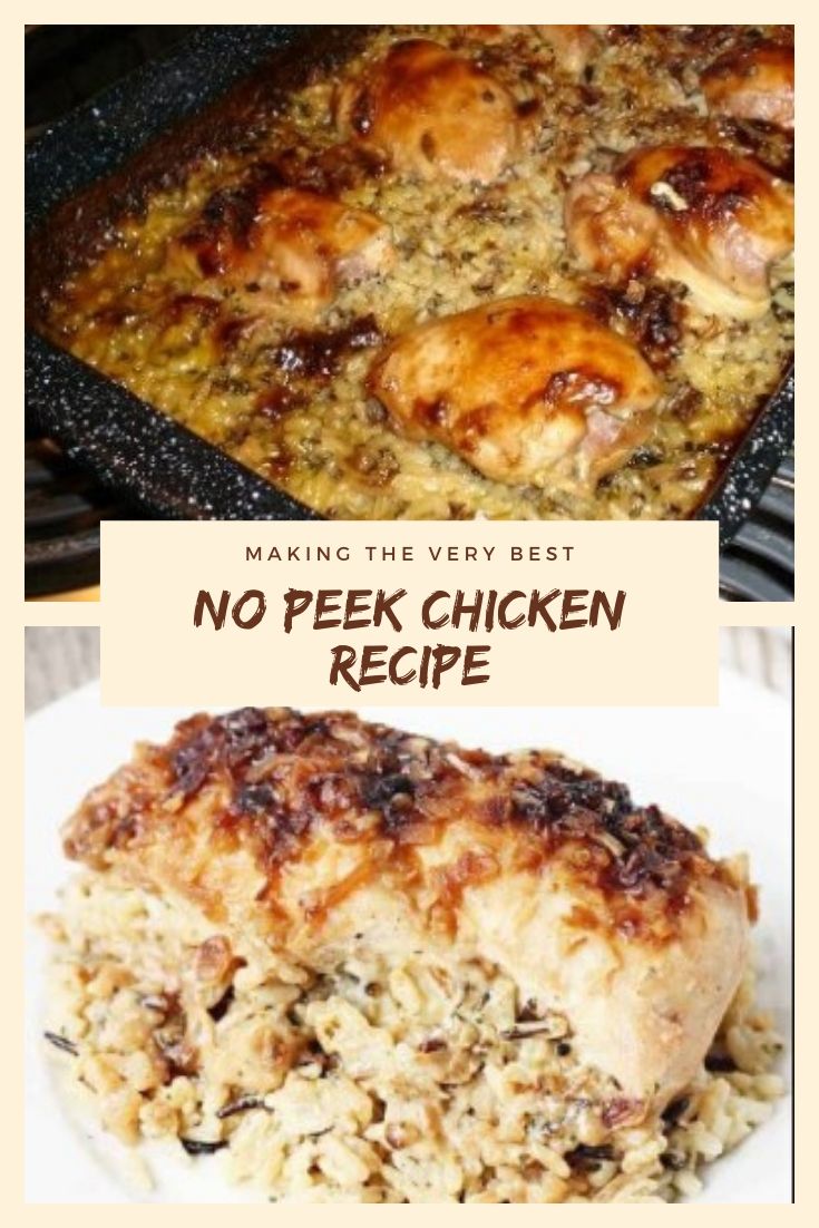 No Peek Chicken Recipe - GLENDA KITCHEN