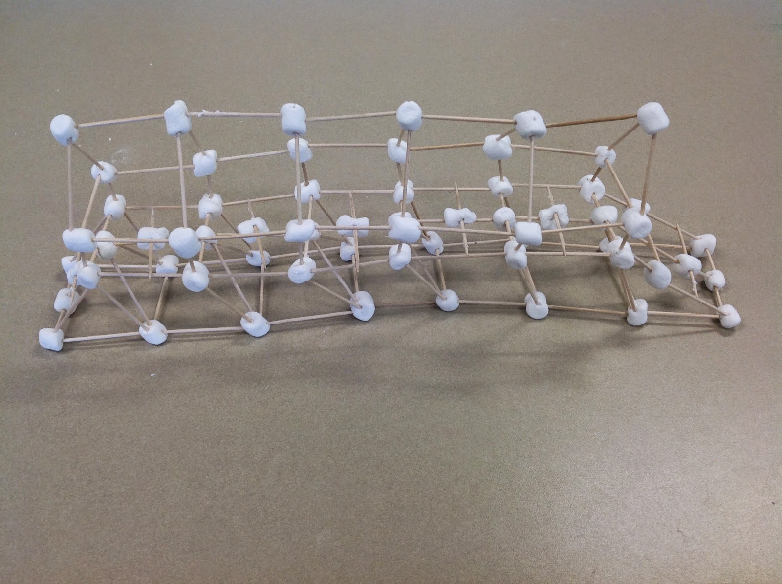 Just Has to be Yours Art Adventure Marshmallow & Toothpick structures