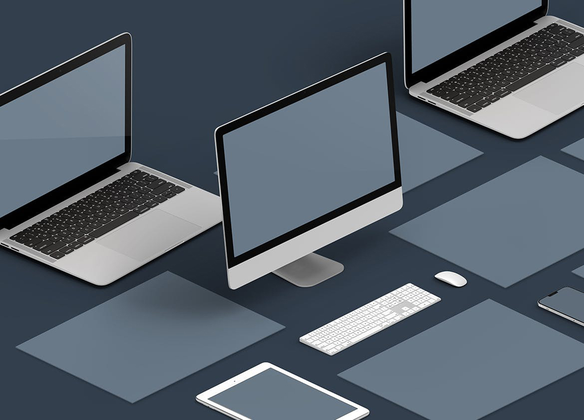 Isometric Website Mockup 5.0 2 Isometric Website Mockup 5.0.