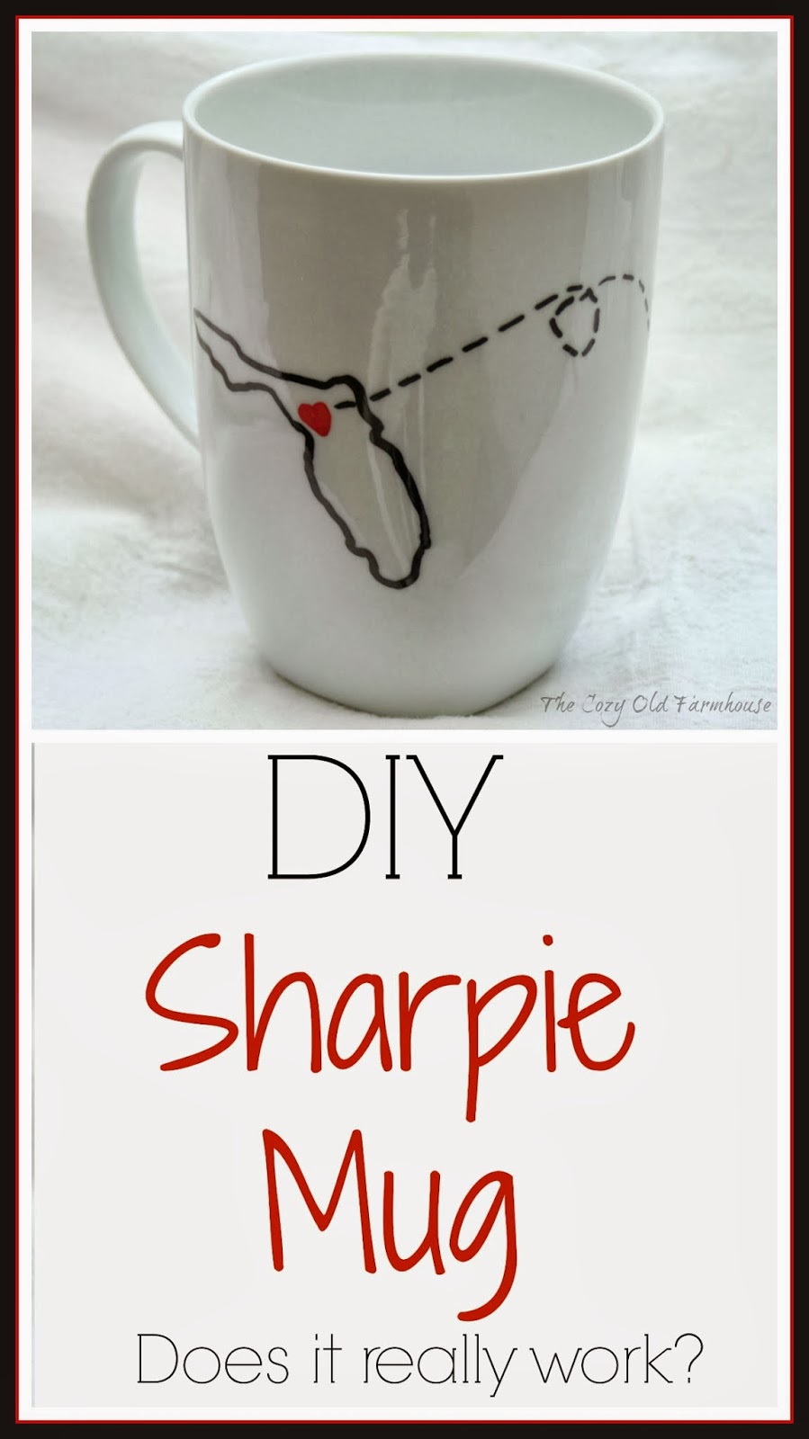 DIY Sharpie Painted Mugs - That Won't Wash Away!