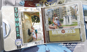 scrap album, handmade, fotoalbum, scrap, foto, travelalbum, familyalbum, sea