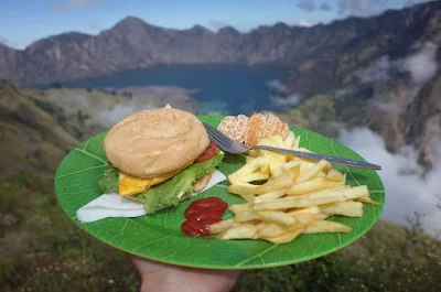 Daily Meal at Mount Rinjani