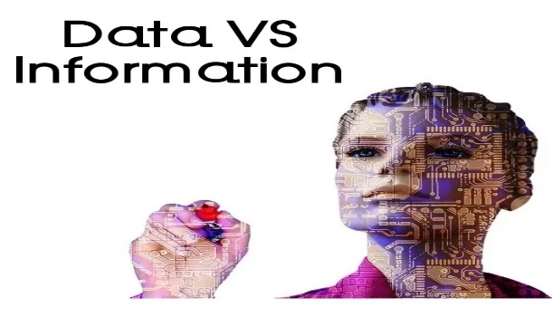 Difference between data and information in easy way ~ Learn By Preet