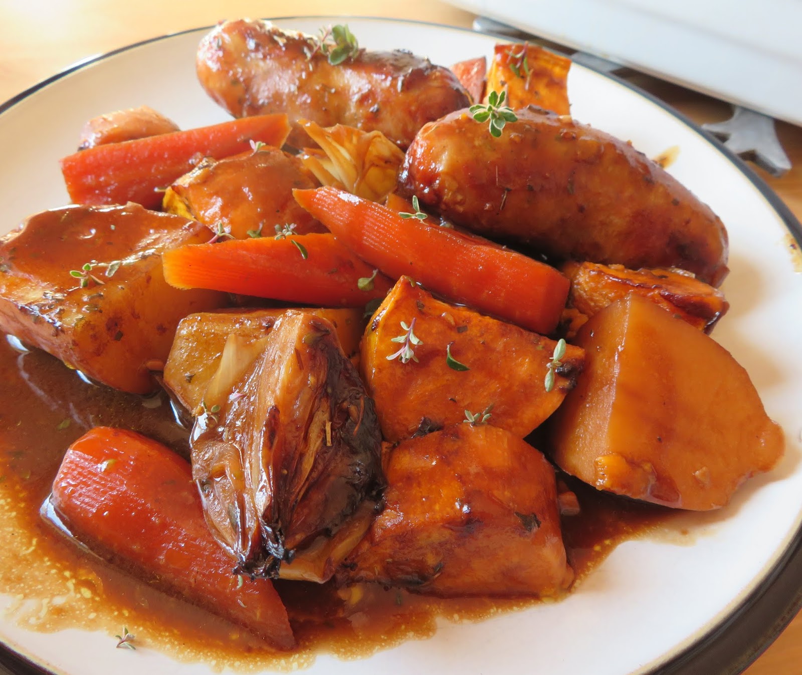 Sausage, Vegetable & Gravy Bake The English Kitchen