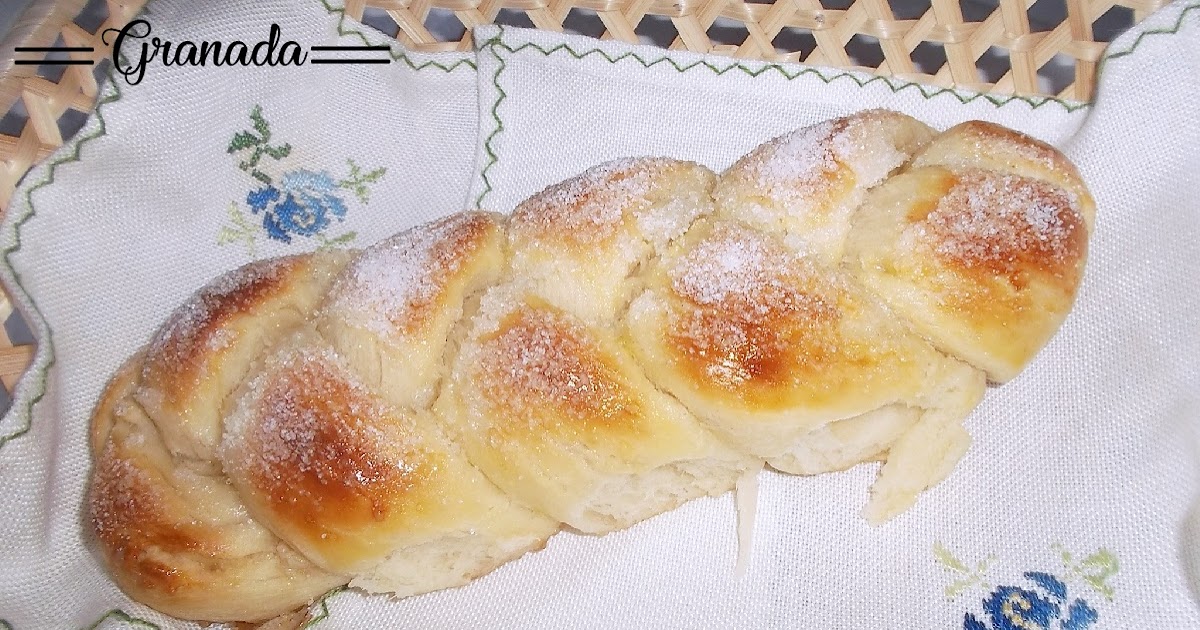 Así se come en Granada. Trenza de brioche