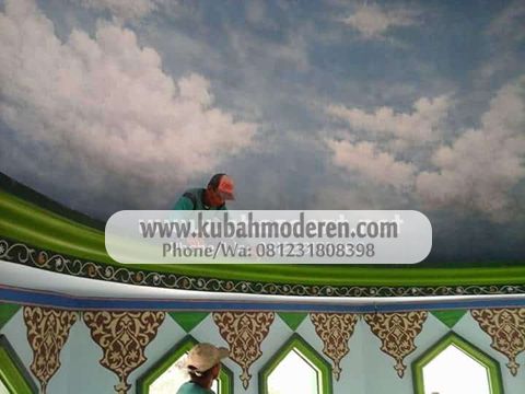 harga kubah masjid enamel galvalum harga kubah masjid