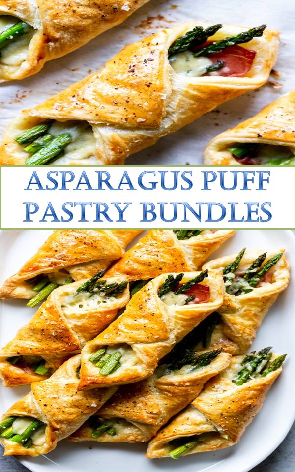 Asparagus Puff Pastry Bundles MY KITCHEN
