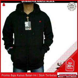 RRC052J22 Jacket Pria Cowo Kuicksilver Simple Black Pria BMGShop