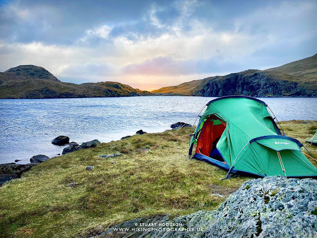 Wild camping Lake District best spot Angle Tarn