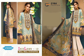 Cyra fashion iris lawn 19 pakistani Suits wholesale