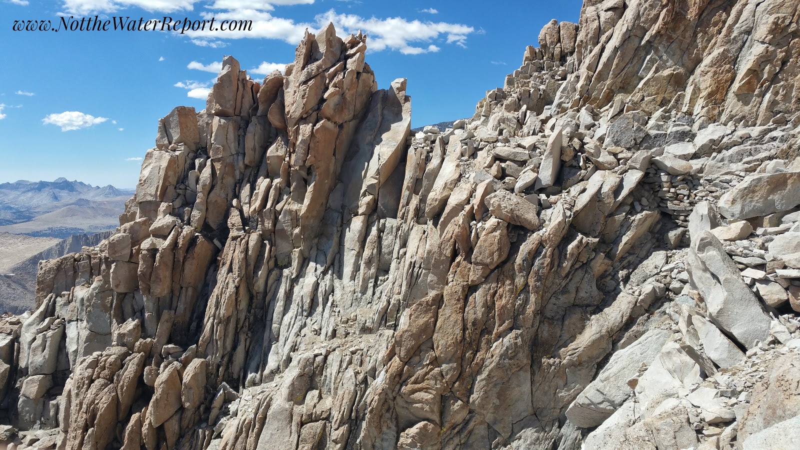 A Rocky outpost on the trail to Mount Whitney