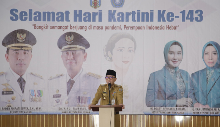 Peringati HAri Kartini, Bupati Waykanan : Hari Kartini Menjadi Cambuk Pengingat