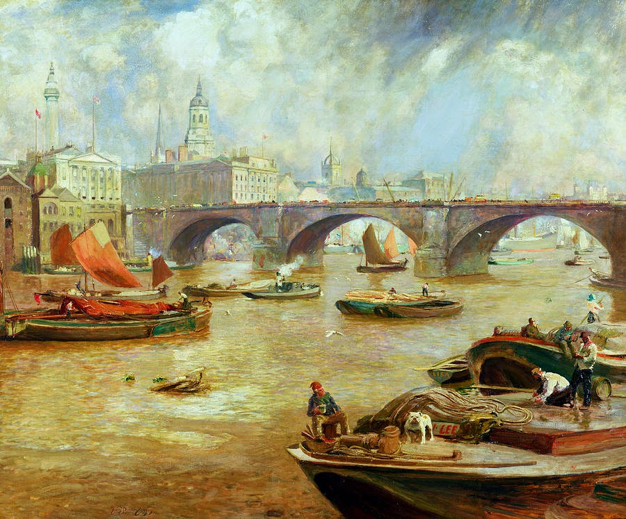 ART & ARTISTS: River Thames paintings 1650-1995 part 5