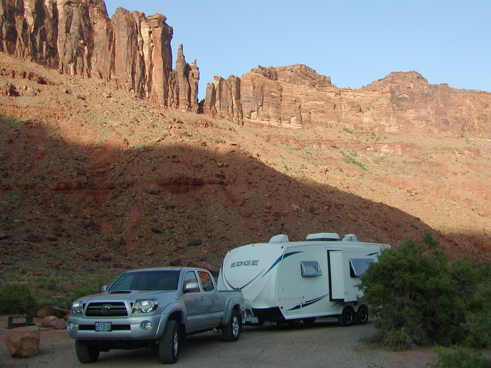 Desert Reflections Big Bend BLM Campground near Moab, Utah; 66