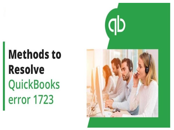 How to Fix the Problem Immediately: QuickBooks Error 1723