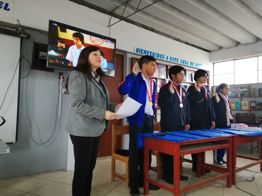 El Programa Parlamento Escolar: capacitó en la Institución Educativa Manuel  Gonzales Prada en el distrito de Villa El Salvador – Lima