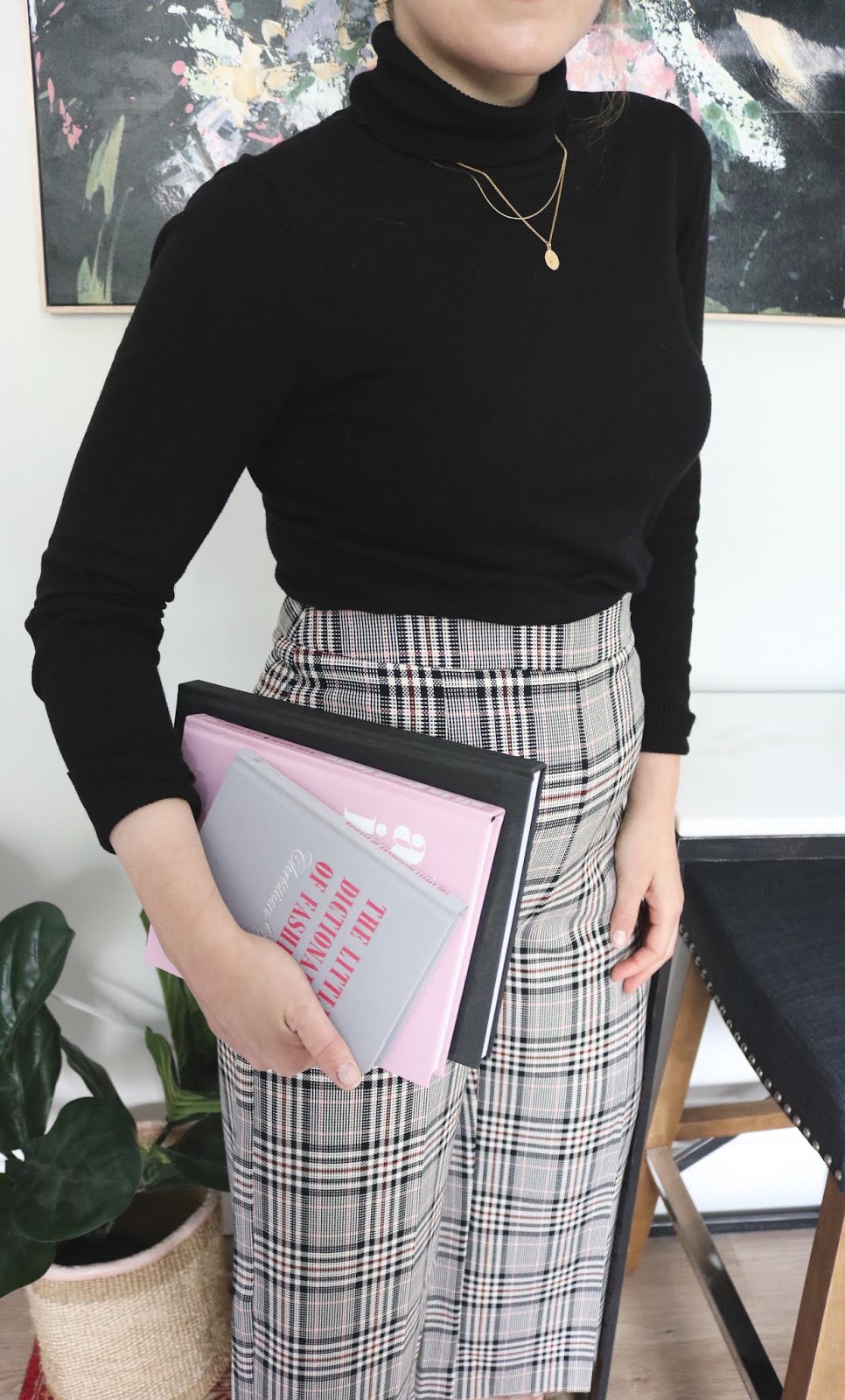 le chateau plaid culottes outfit made in canada vancouver blogger