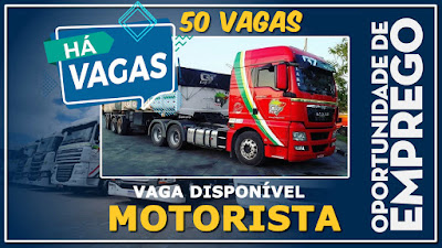 vaga para motorista