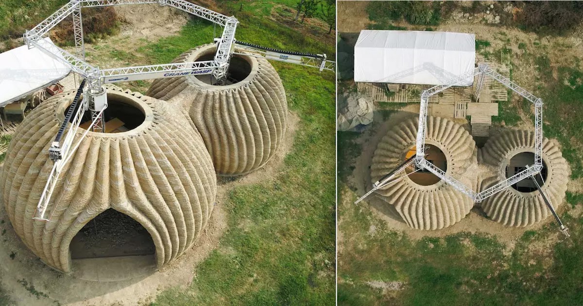 Architects In Italy Develop 3D Printed Eco-Sustainable Houses Architects In Italy Develop 3D Printed Eco-Sustainable Houses