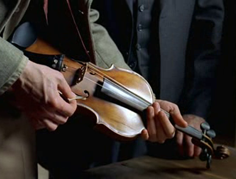 El violín en El pianista del gueto de Varsovia - Cine de Escritor