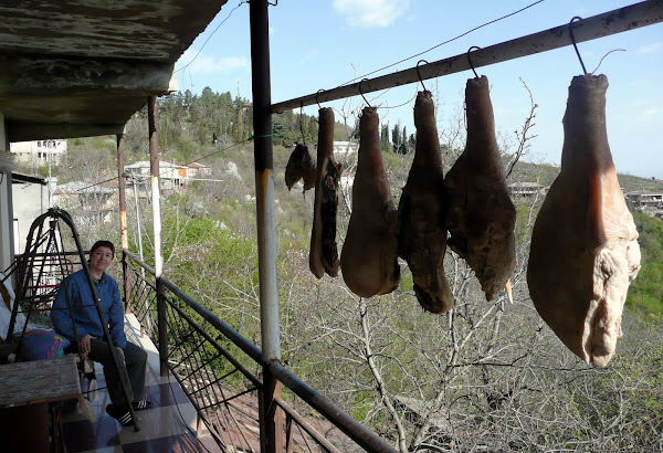 El comedor de "Casa Zandarashvili"