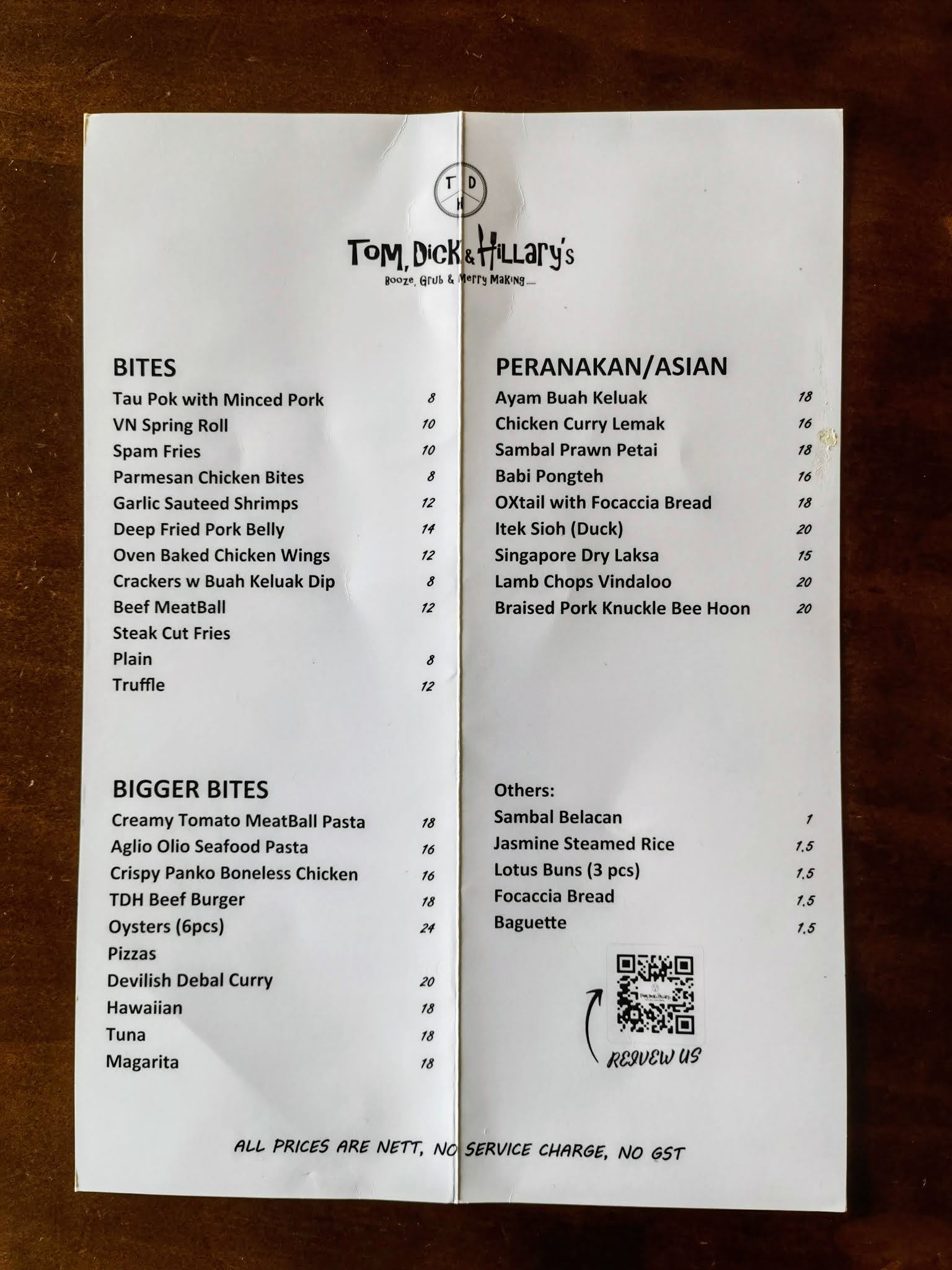 Peranakan Dinner With Chef Lionel Chee Tom Dick Hillary S In Singapore Chinatown Johor Kaki Travels For Food