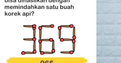 Kunci Jawaban Brain Out Memindahkan 2 Korek Api Kherysuryawan Id
