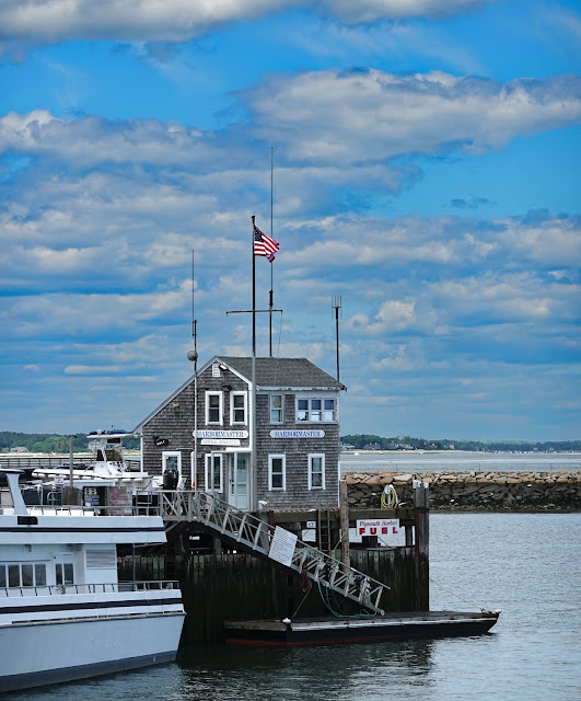 Joe's Retirement Blog Very Low Tide, Downtown, Plymouth, Massachusetts, USA