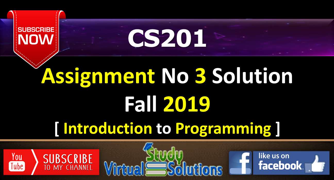 Cs201 assignment 2 solution file fall 2019 07 picture