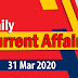 Kerala PSC Daily Malayalam Current Affairs 31 Mar 2020