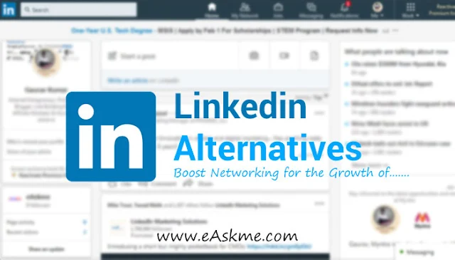 13 Best LinkedIn Alternatives to Grow more and Do More: eAskme