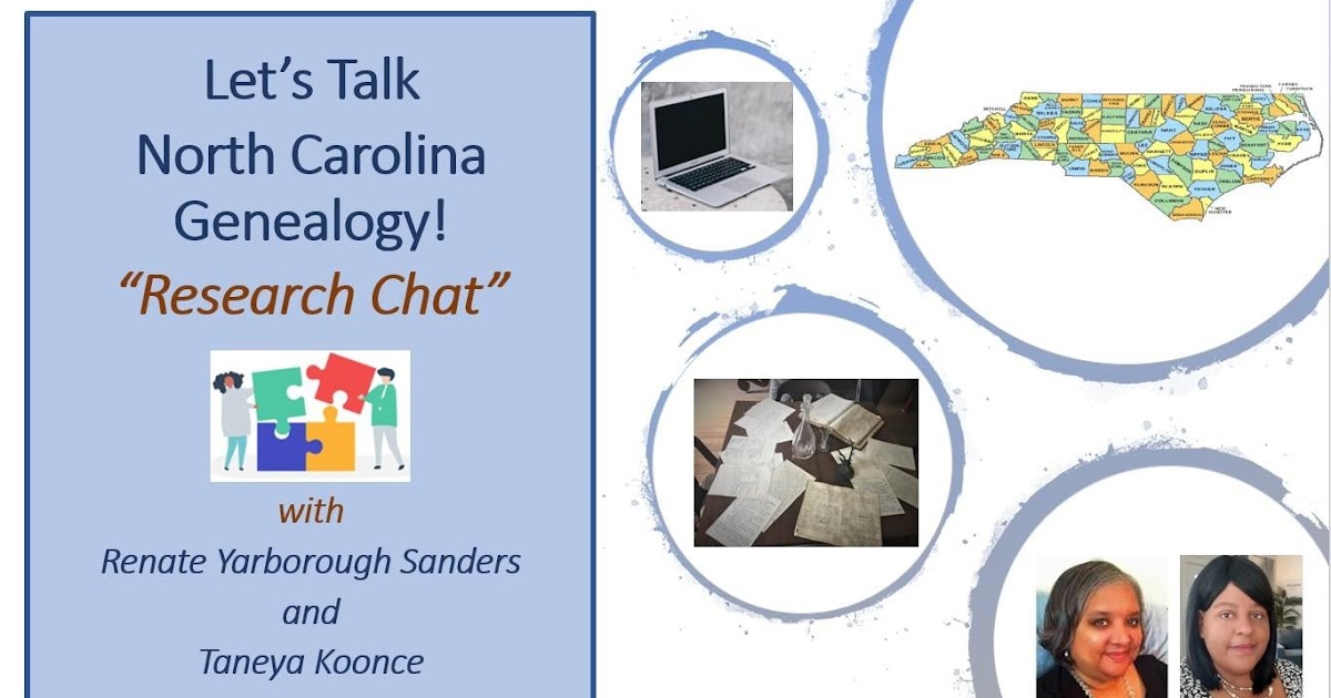 Find Your Folks Let's Talk North Carolina Genealogy Research Chat!