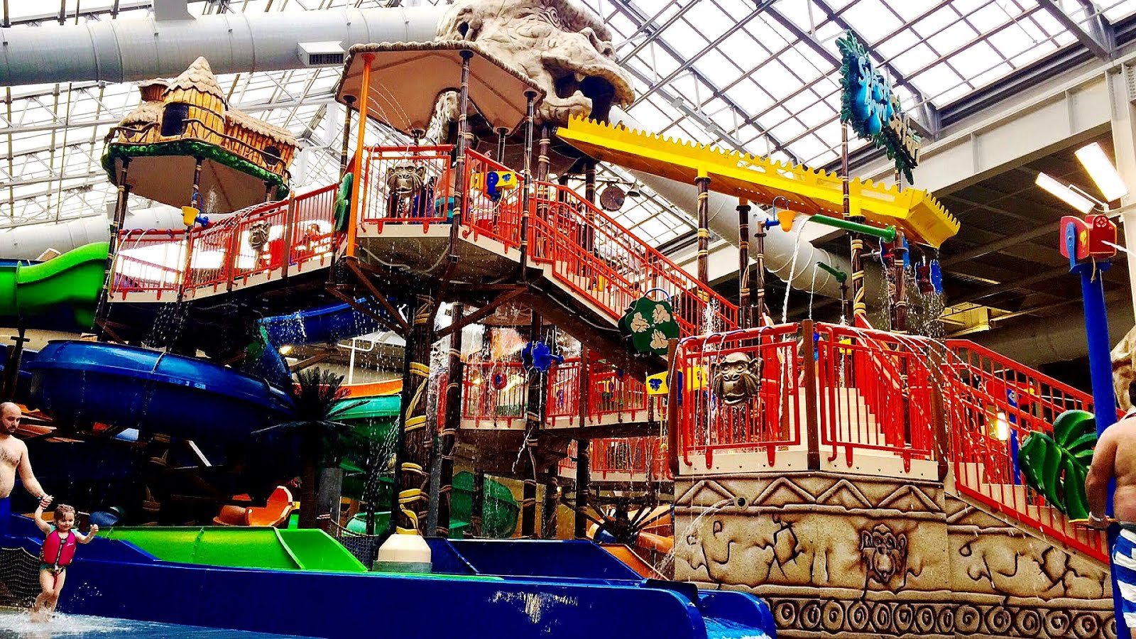 Kalahari Resort Indoor Water Park Trip to Park