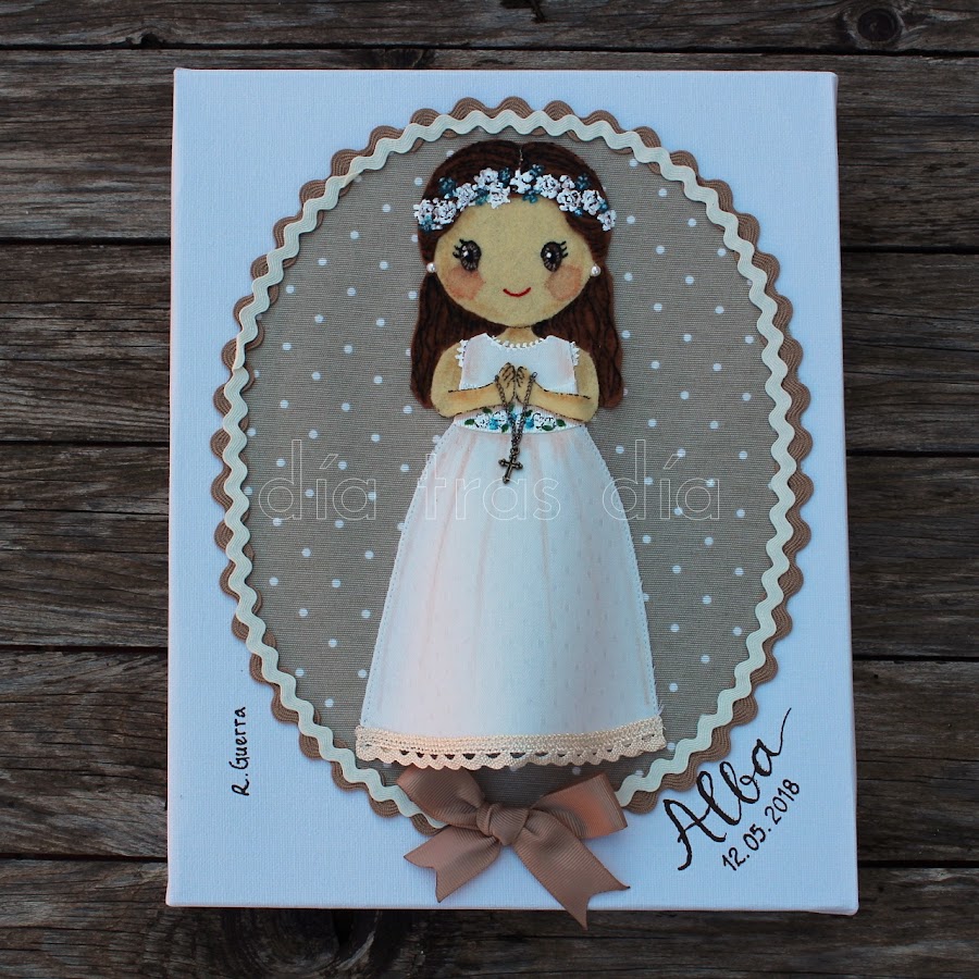 Lienzo personalizado Primera Comunión