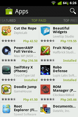 New Android Market APK Download Here ~ AndroidAccelerate