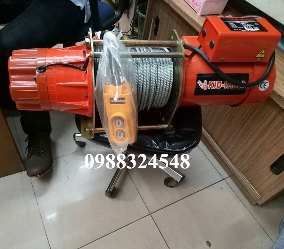 Tời cáp điện Kio GG-500L nâng 500kg